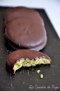 La Cuisine de Niya - Biscuits matcha chocolat